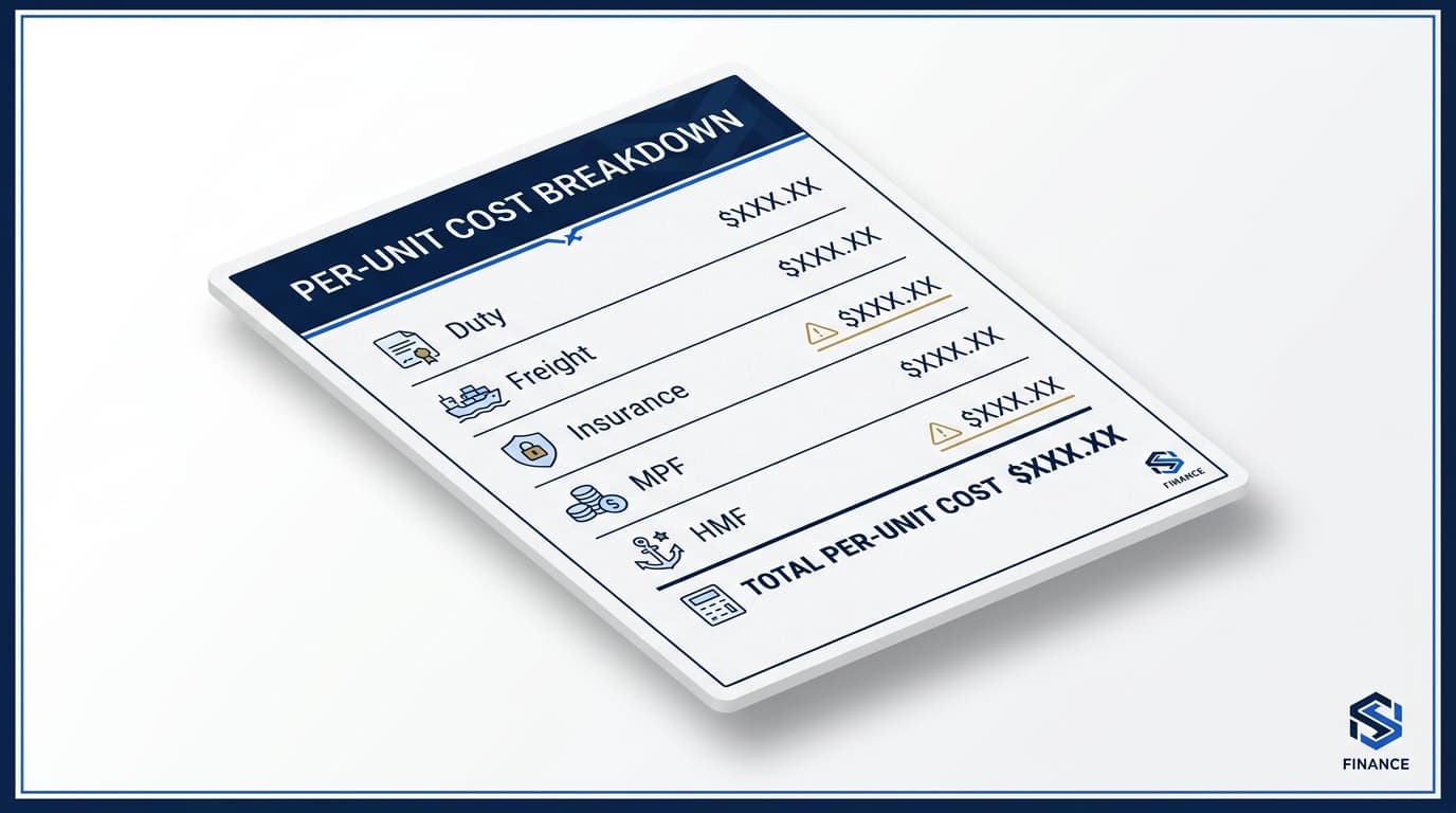 Landed Cost Calculator illustration