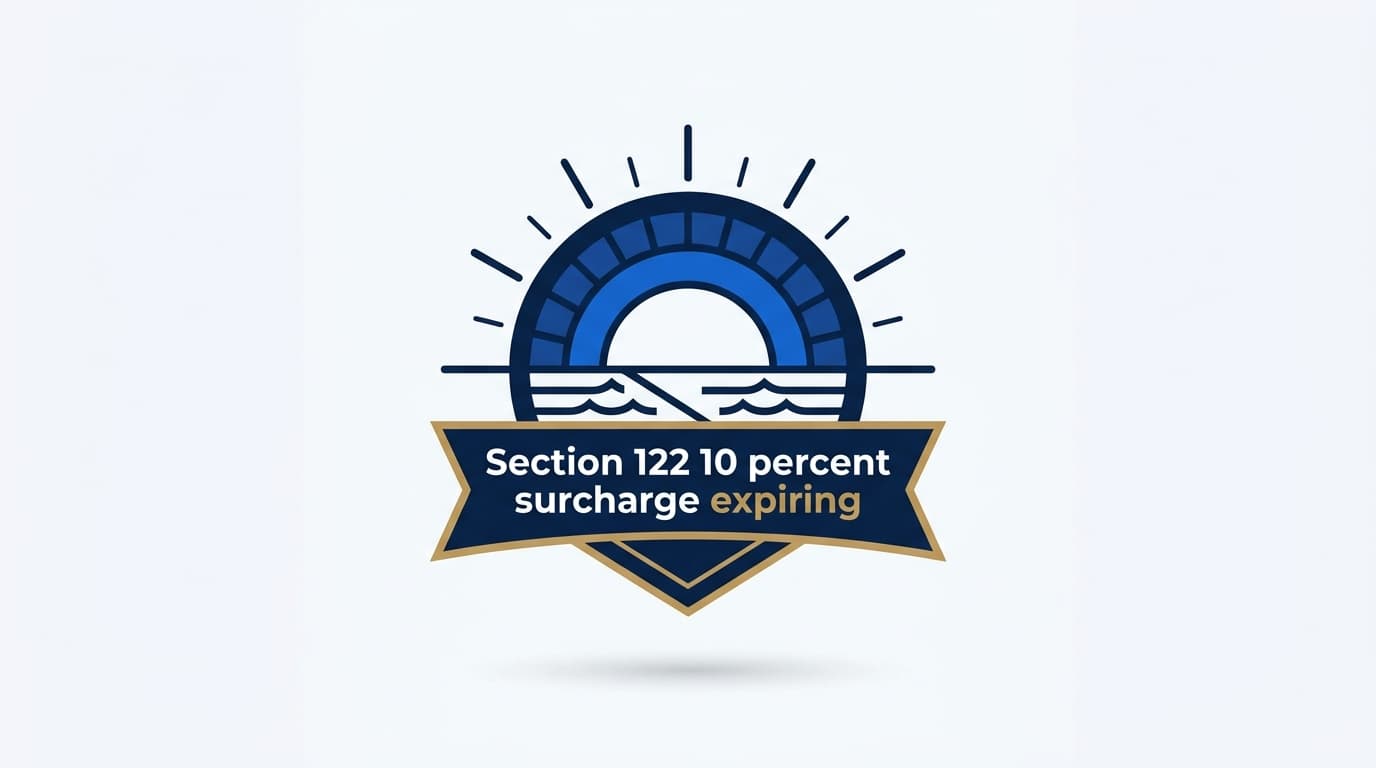 Section 122 Surcharge Calculator illustration