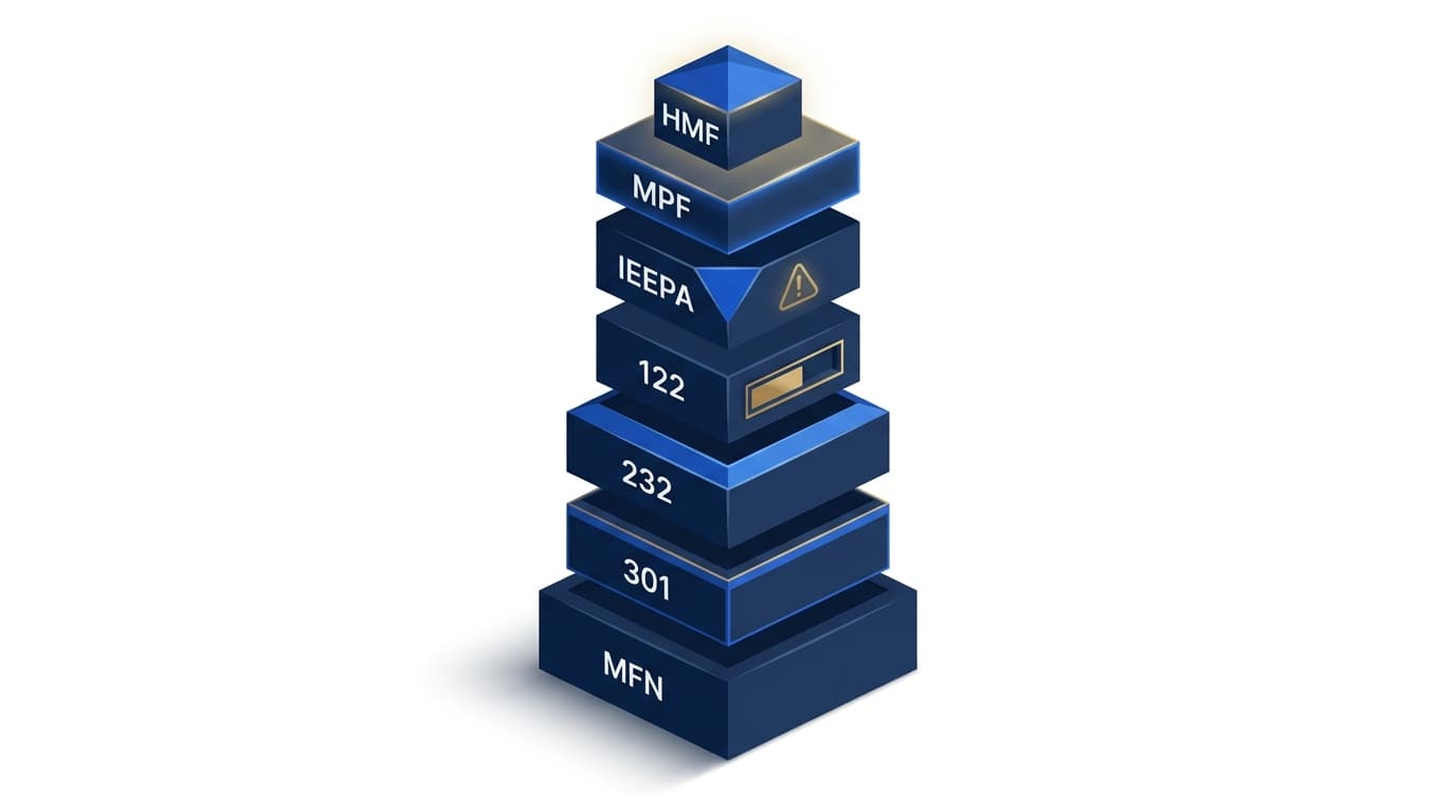 Tariff Stacking Calculator illustration